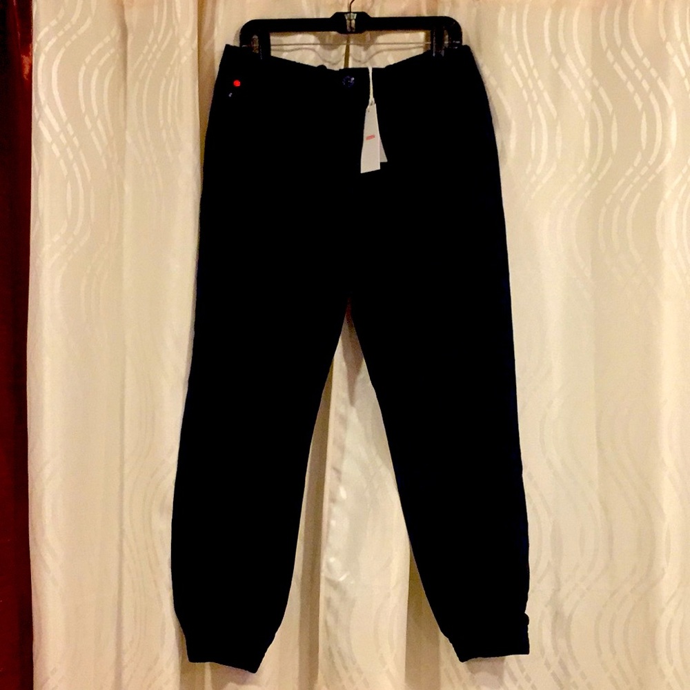 New Staple cuff casual trouser pants